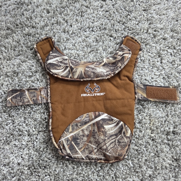 Realtree Other - Realtree Camouflage Fleece Warm Dog Coat Jacket Brown Outdoor Pet Apparel Small